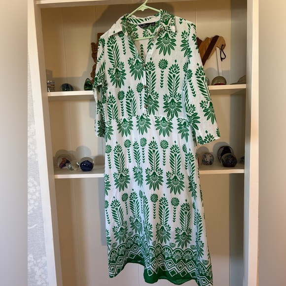 MLLE GABRIELLE Dress Size Medium 100% Cotton - Picture 3 of 9